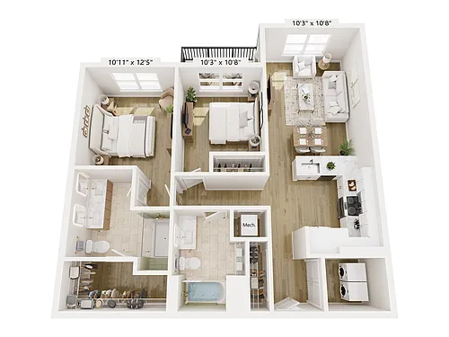 Floor plan Willow