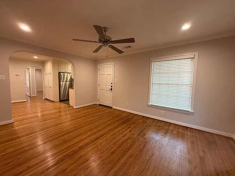 Living room front door entrance