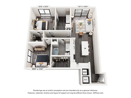 Floor plan B6