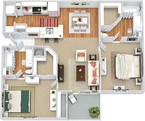 Floor plan The Trent