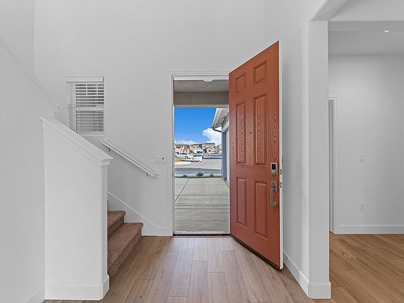 Main entrance looking out to road