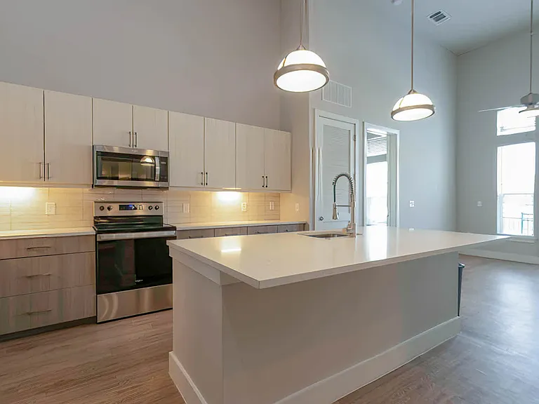 Kitchen with Stainless Steel Appliances