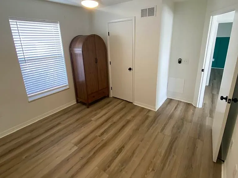 Bedroom 2 with half bath - Unfurnished.