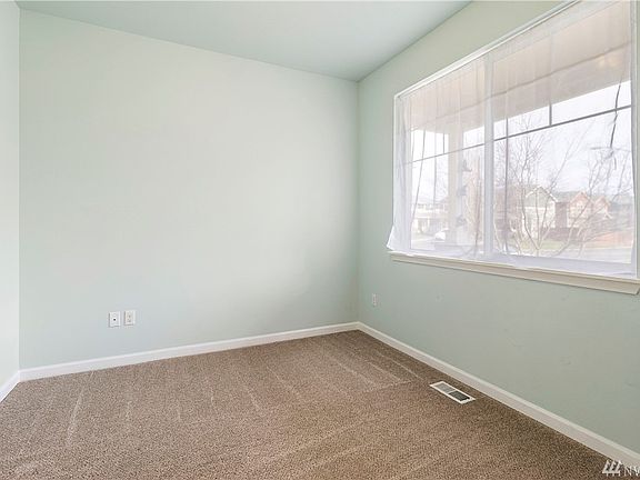 Situated off the entry is the office.