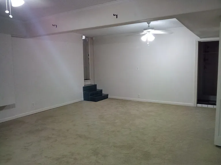 Oversized Downstairs
 Bedroom: Could be partitioned to make 2 bedrooms