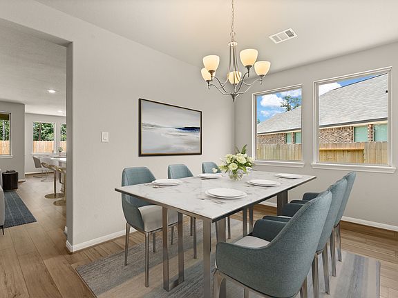 Make memories gathered around the table with your family and friends in the formal dining room.