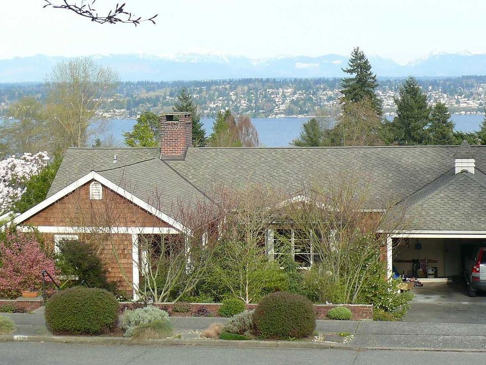 View from dining room to east