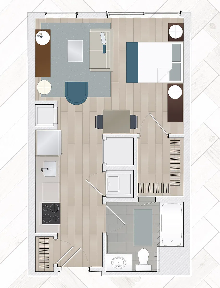 Floor plan SA