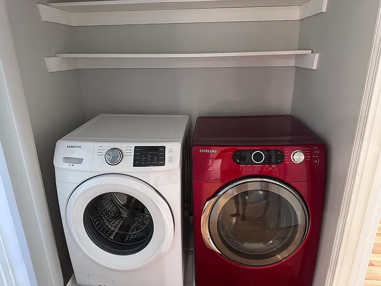 In-unit washer and dyer