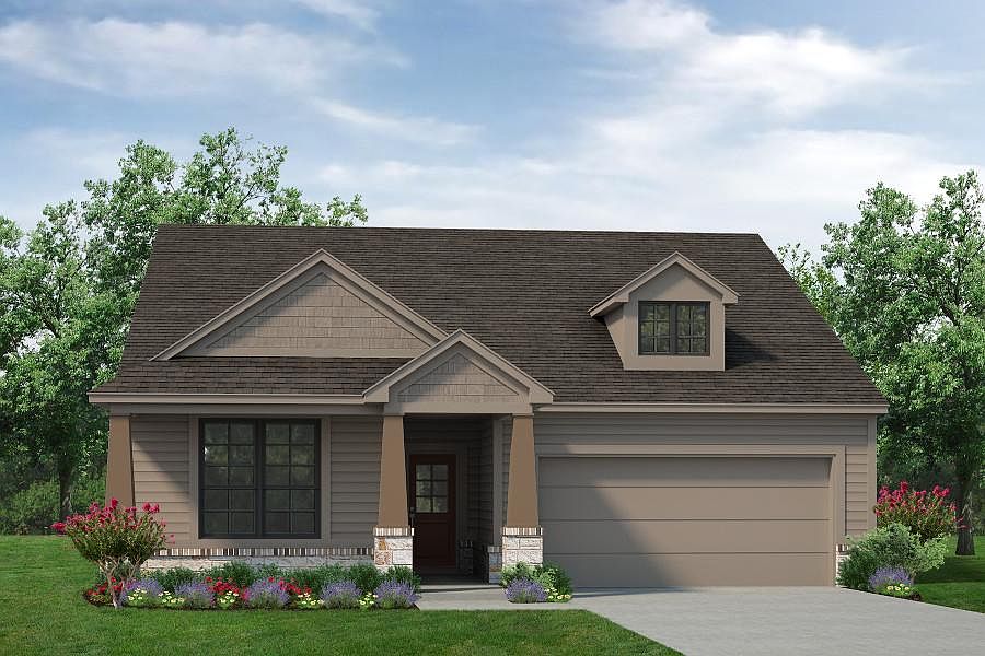 Elevation A- 1,562 square feet