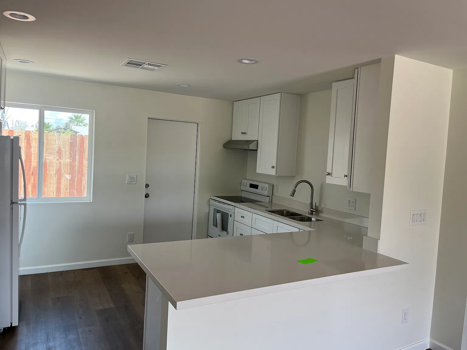 Unit #1 kitchen.