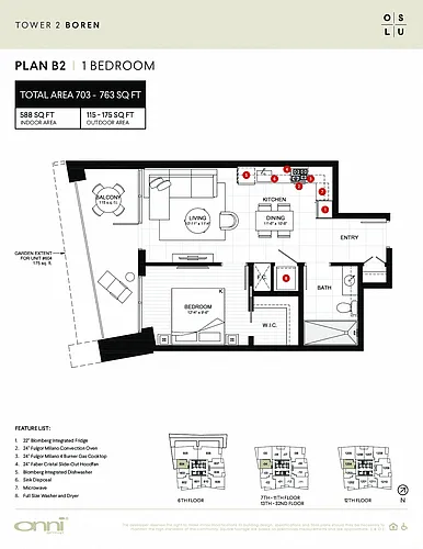 Floor plan Boren B2