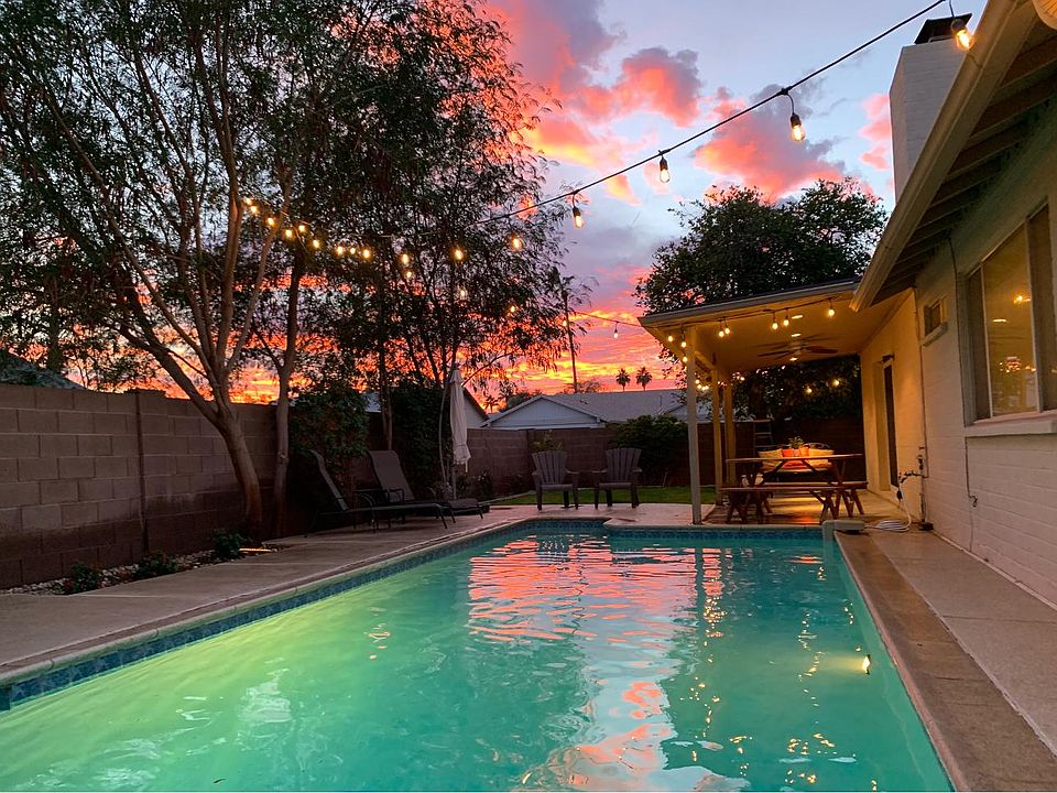 1. Pool at Sunset
