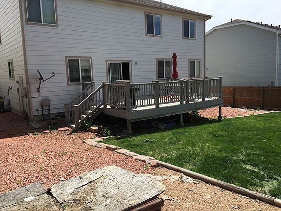 Backyard/trex deck