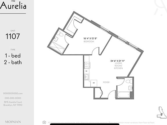2nd image of 1634 Flatbush Ave #1107A