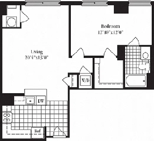 Floor plan The Brighton