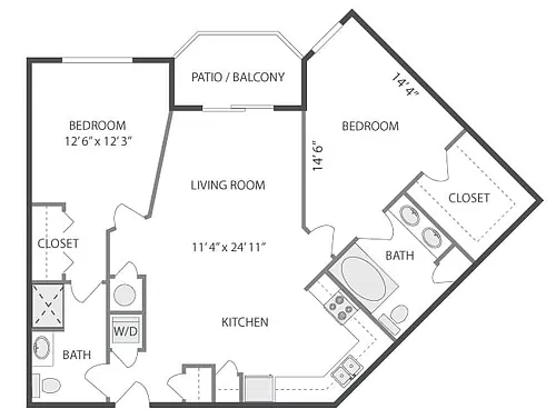 Floor plan C450
