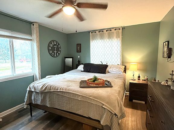 Bedroom 1 (Larger of the 2, has a walk-in closet).