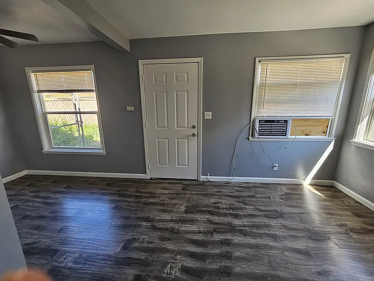 The is a view of your living and dining room.