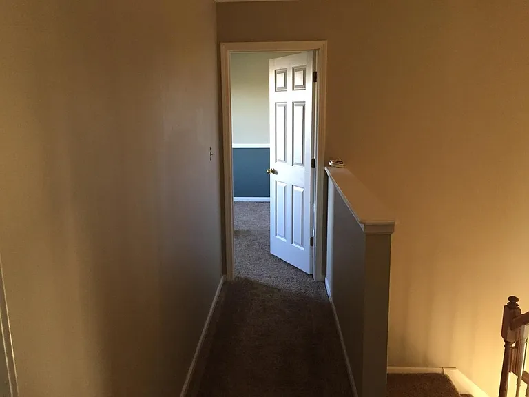Hall to the left after leaving M. bedroom