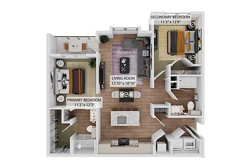 Floor plan The Luxe Premier