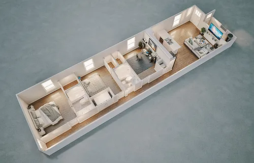 Floor plan 1-story 3 bedroom