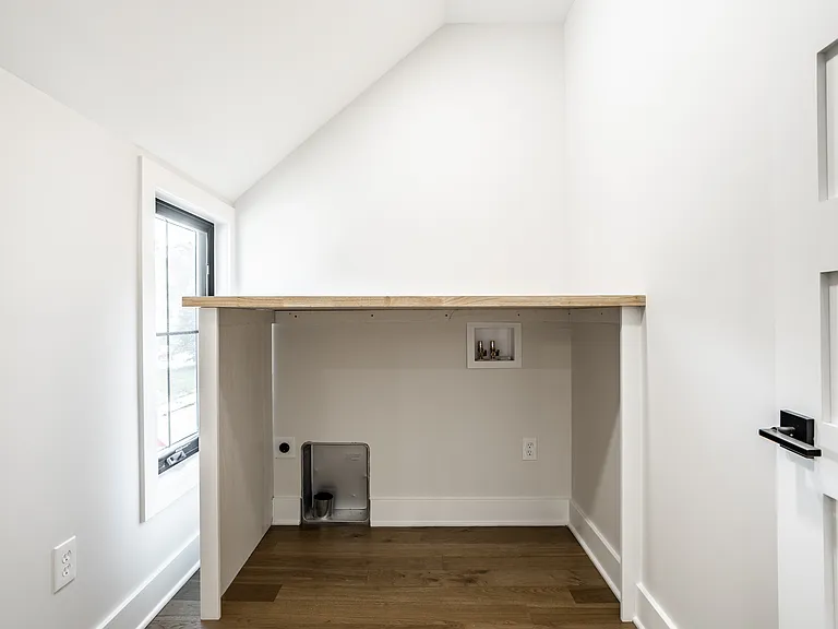 second floor laundry room