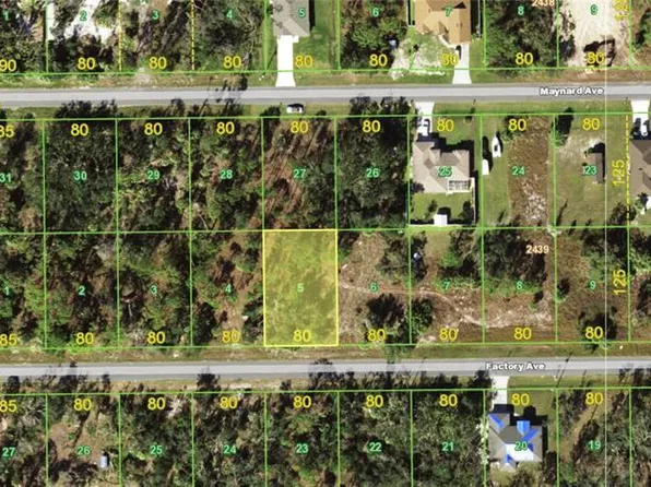 15498 FACTORY AVENUE LOT 5, PORT CHARLOTTE, FL 33953