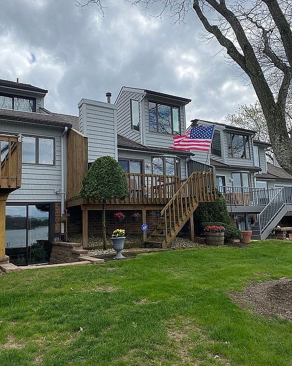 Condo as seen from shoreline
