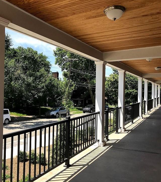 front porches now have awnings too!
