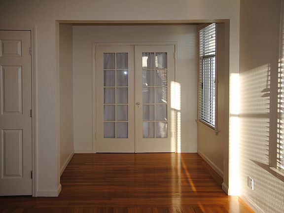 Closet and nook in living room