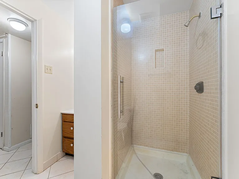 4th full bathroom sports vanity and full shower!