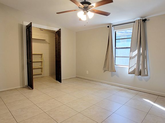 Bedroom 1 looking at the walk in closet