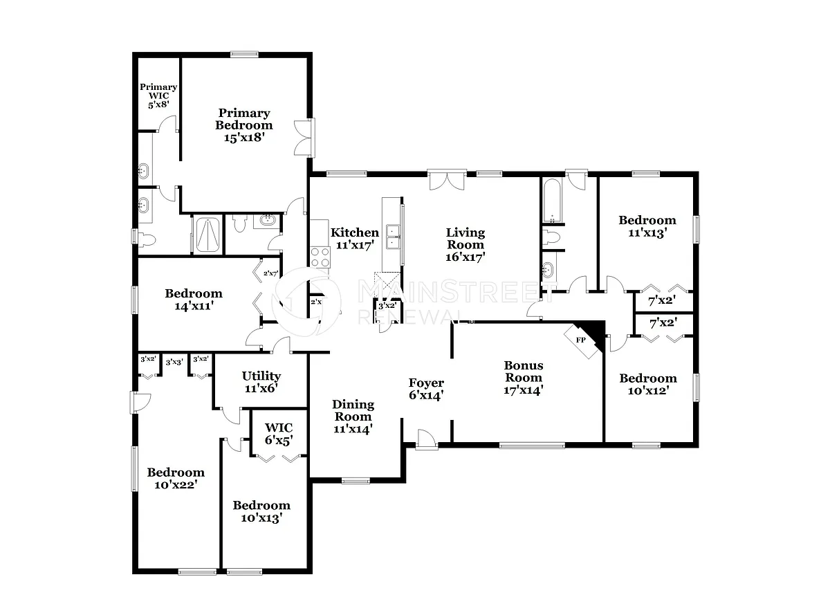 Floor Plan - 2406 Wekiva Ridge Rd