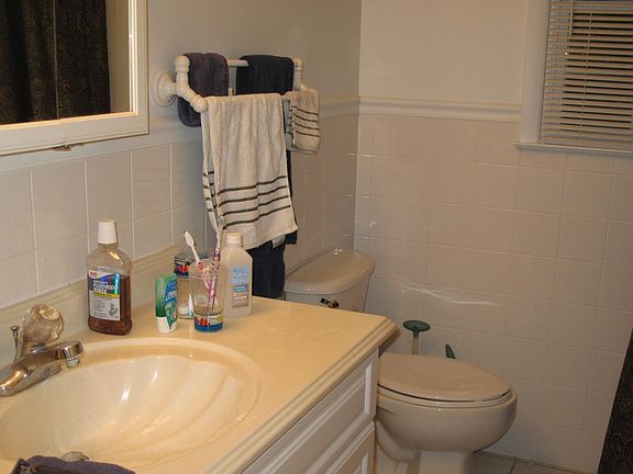 Bathroom with window. 