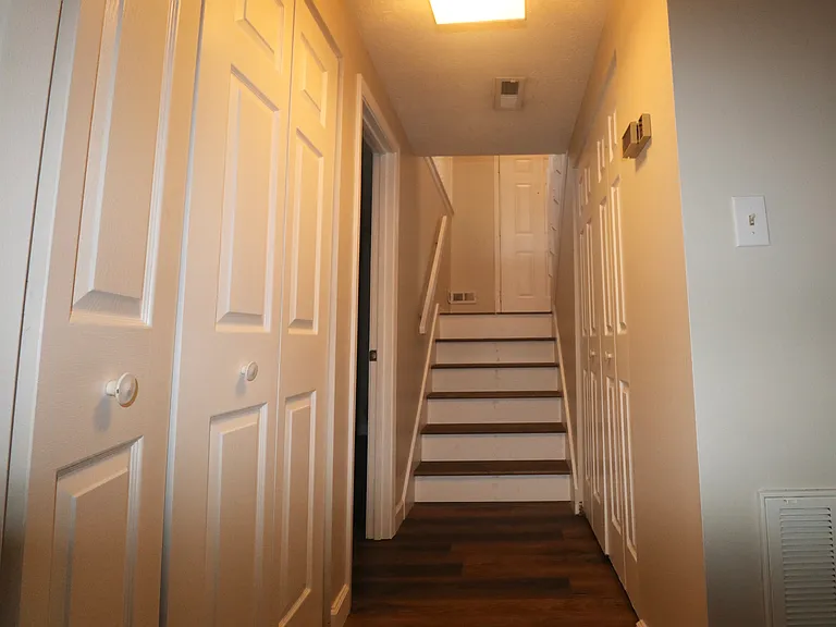 down to lower floor