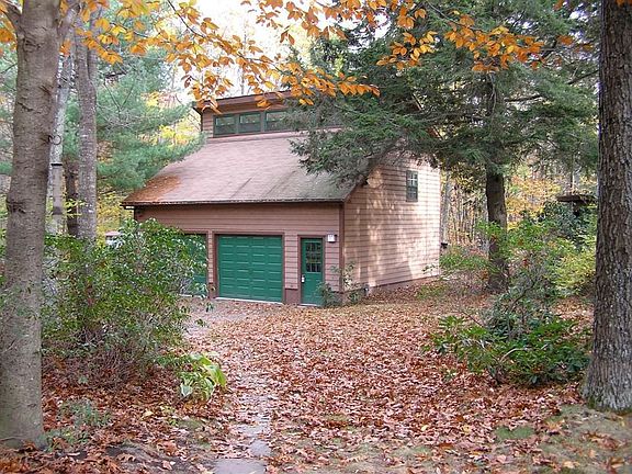 2-car garage and lighted path
