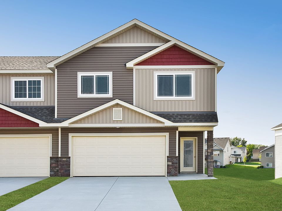 The Apple townhome offers abundant space and everything you want in a new home.