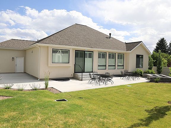 Back of home and back patio