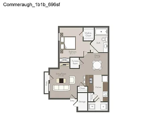 Floor plan Commeraugh