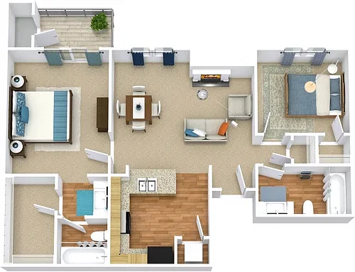 Floor plan B1