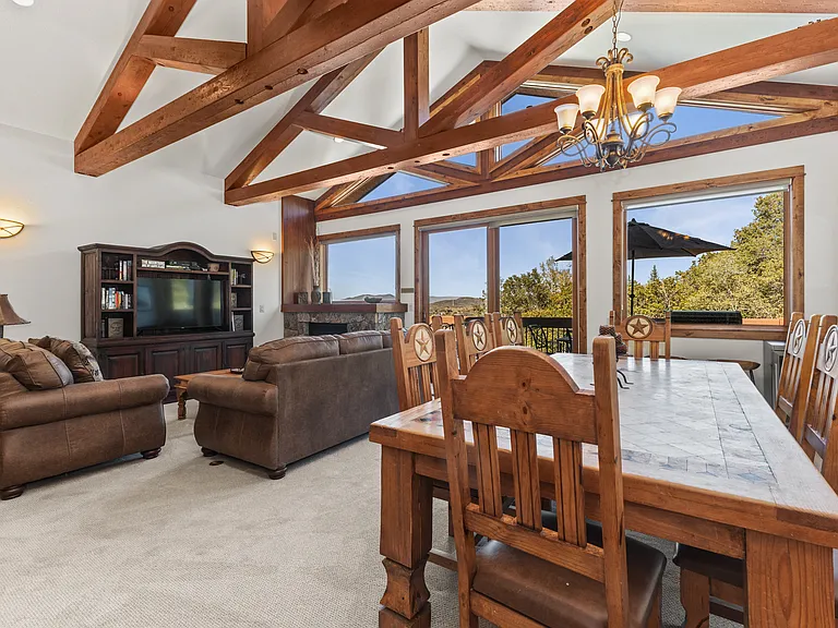 Top Level - Dining Area & Living Room