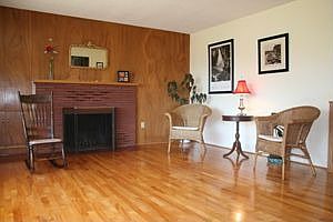 living room, maple floors