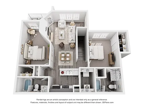 Floor plan B2