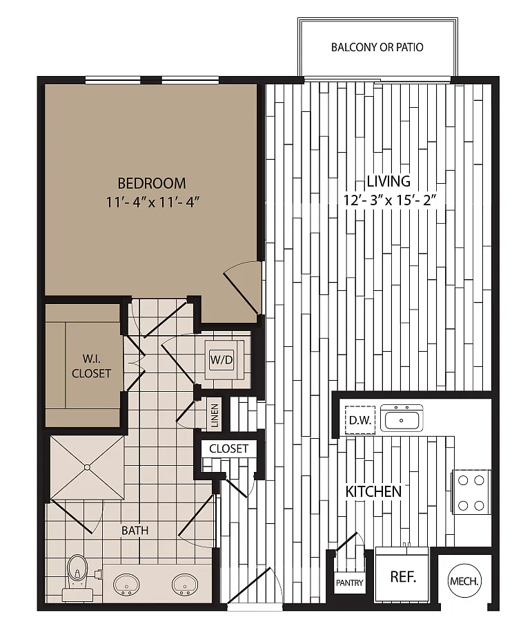 Floor plan A3 Essential Housing