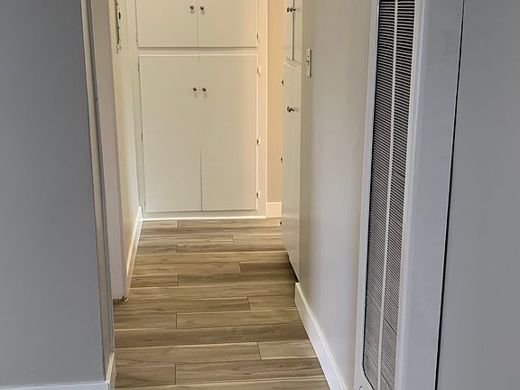 Hallway with additional storage