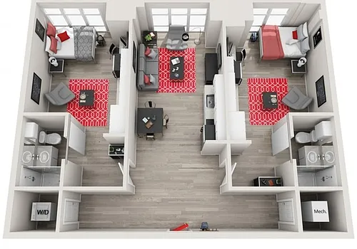 Floor plan Studio Suite