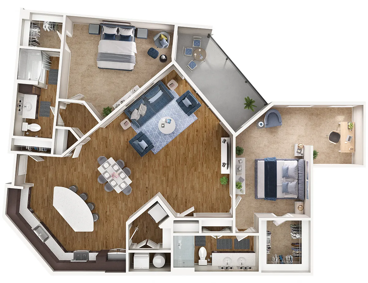 Floor plan Washington