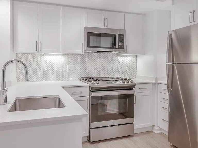 Kitchen with Stainless Steel Appliances