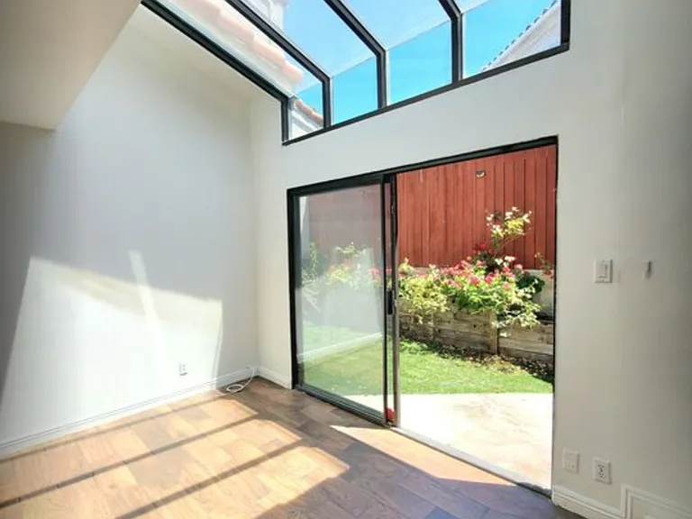 Skylights in the living room